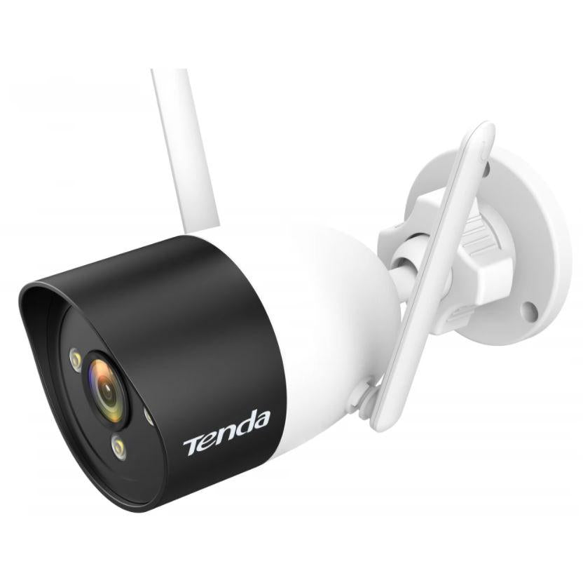 Cameră IP Tenda, bullet pt. interior | exterior, dist. IR 30 m, tip lentila fixa 4 mm, 4 Mpx, slot SD card, 