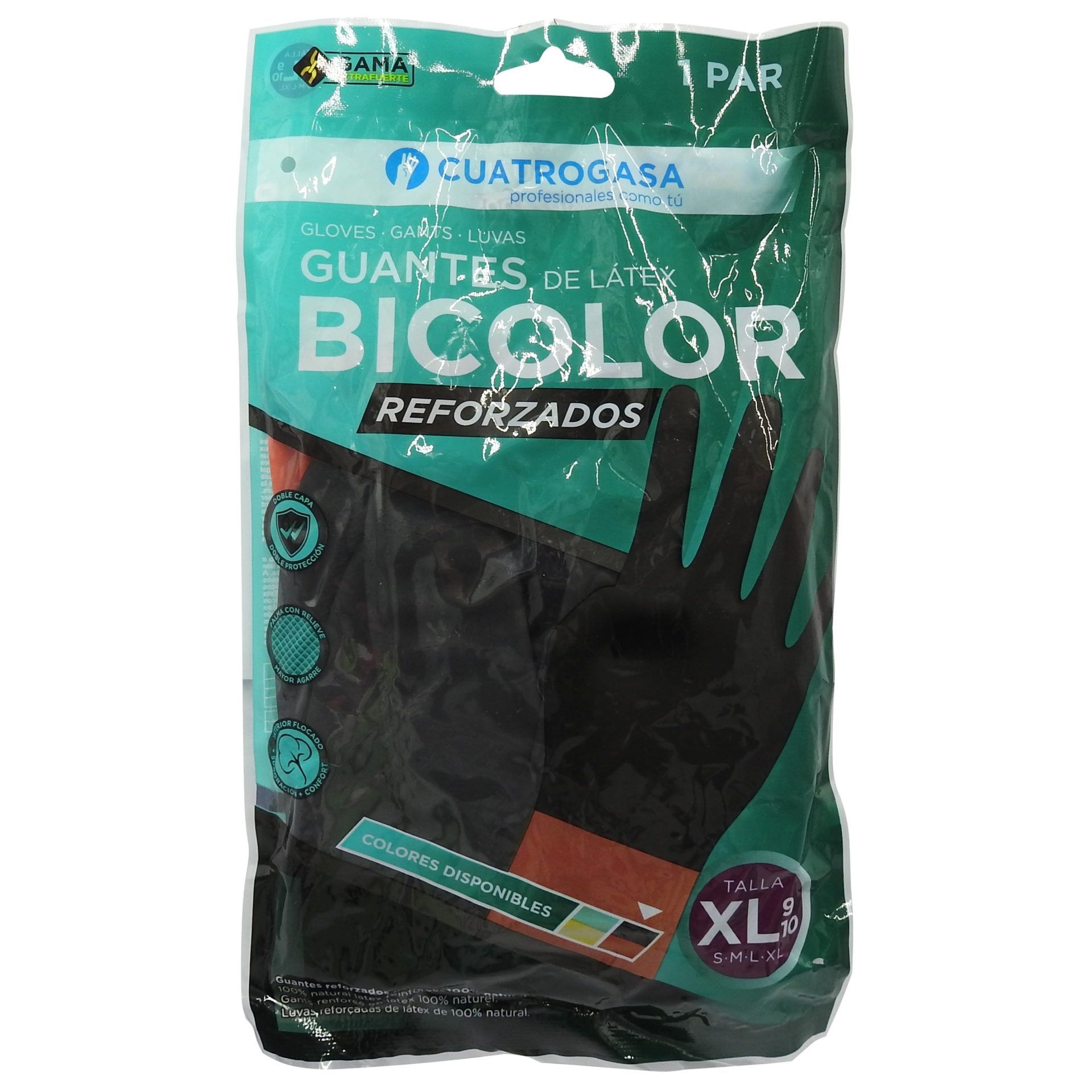 Cuatrogasa Manusi Menaj Groase Negre Marime XL