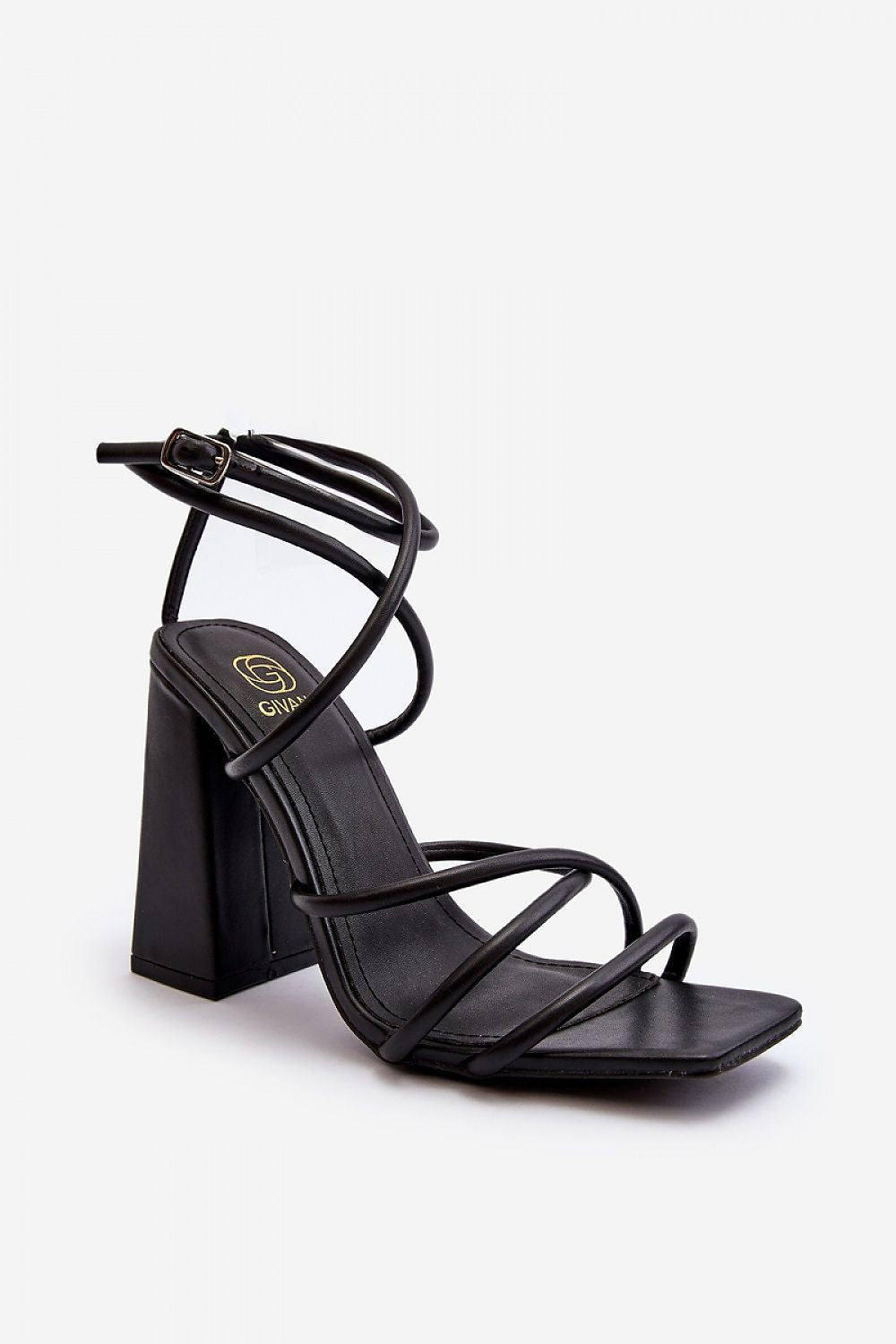  Sandale cu toc model 193936 Step in style 