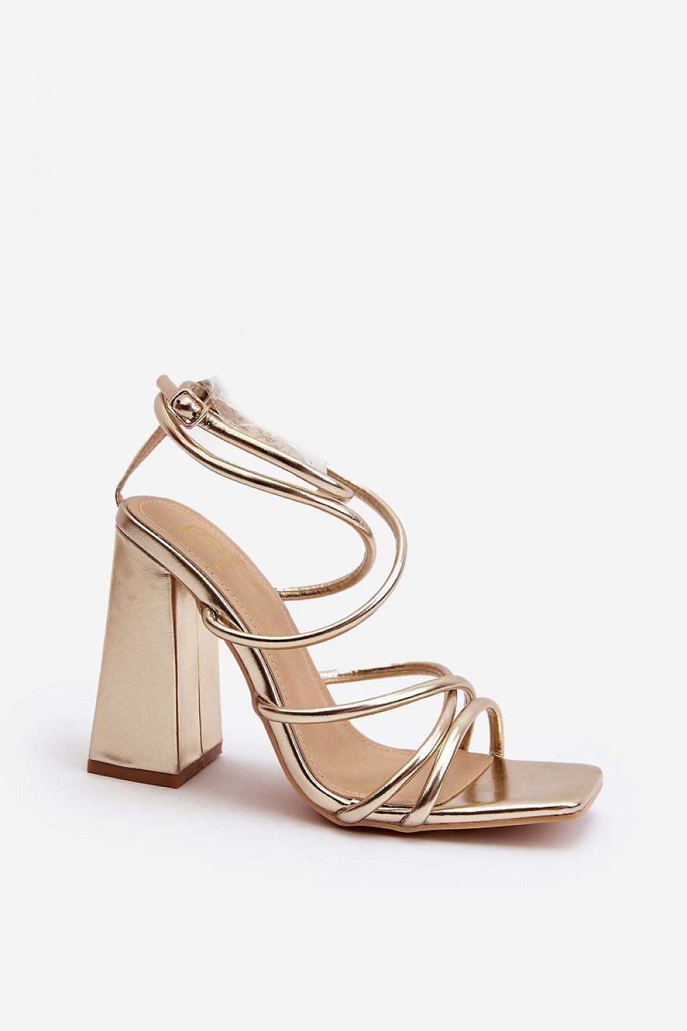  Sandale cu toc model 193938 Step in style 