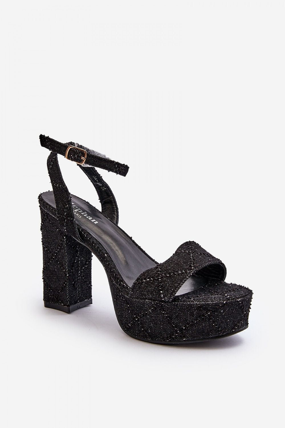  Sandale cu toc model 194142 Step in style 
