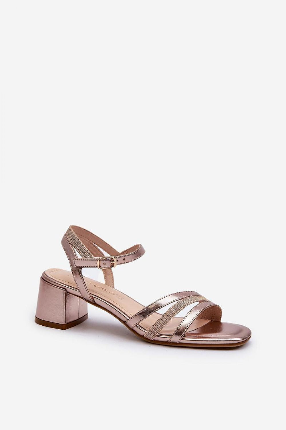  Sandale cu toc model 196656 Step in style 