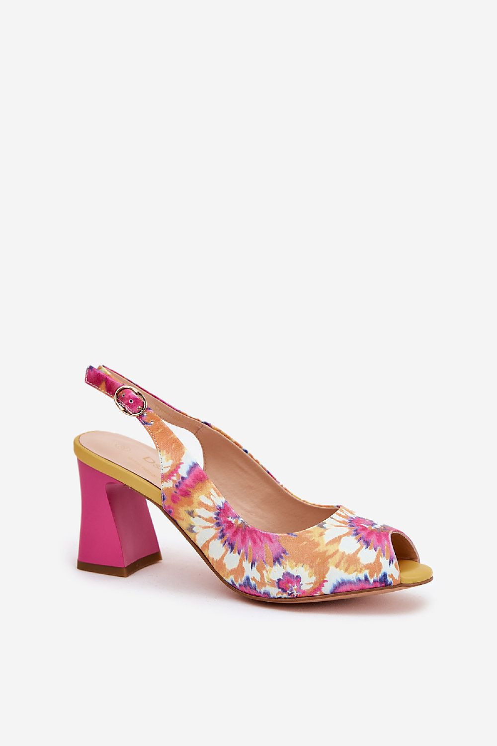  Sandale cu toc model 210178 Step in style 