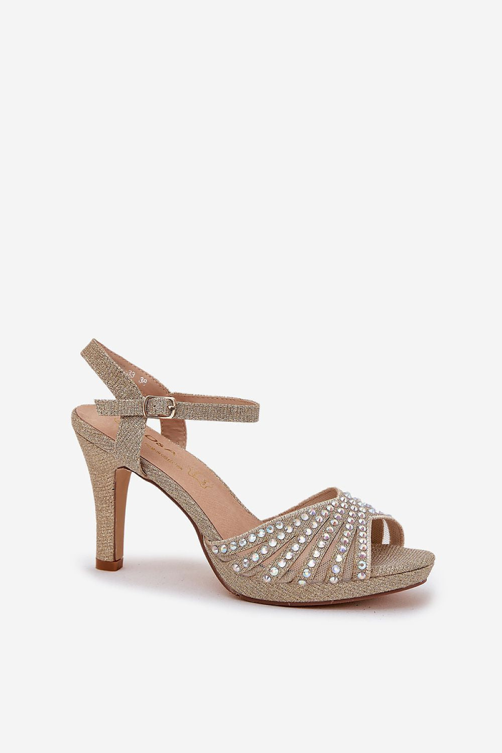  Sandale cu toc model 210697 Step in style 