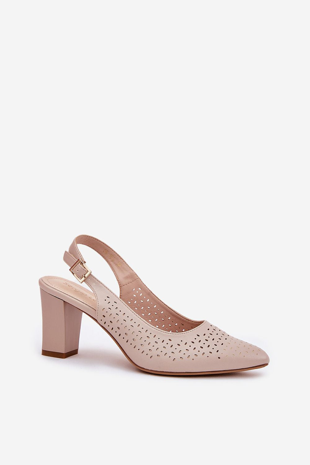  Sandale cu toc model 211940 Step in style 