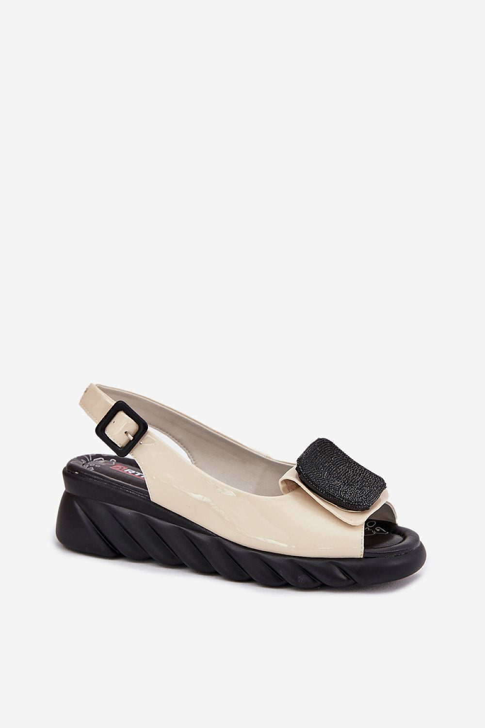  Sandale cu talpă tip pană model 213003 Step in style 