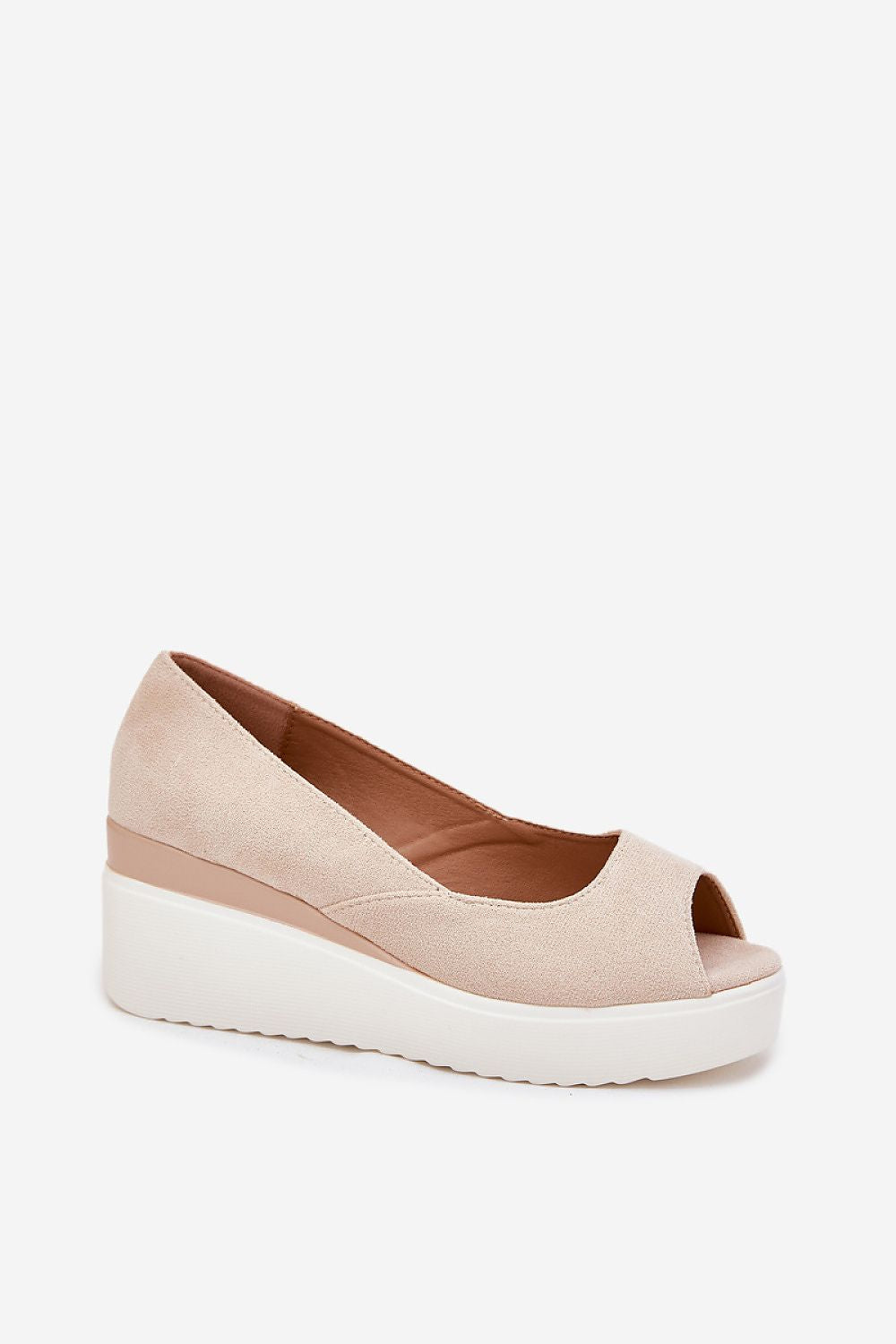  Sandale cu talpă tip pană model 214684 Step in style 