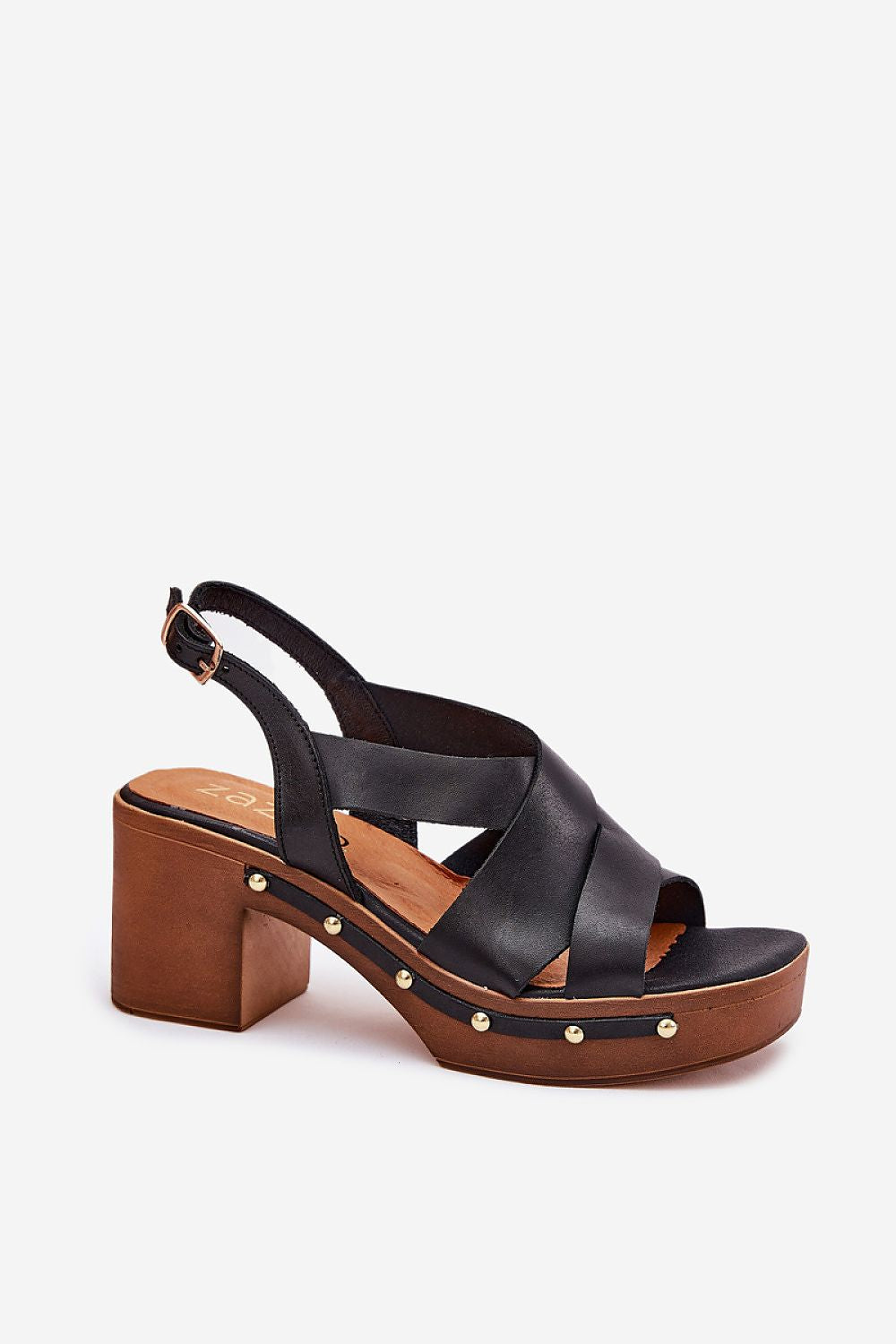  Sandale cu toc model 214744 Step in style 