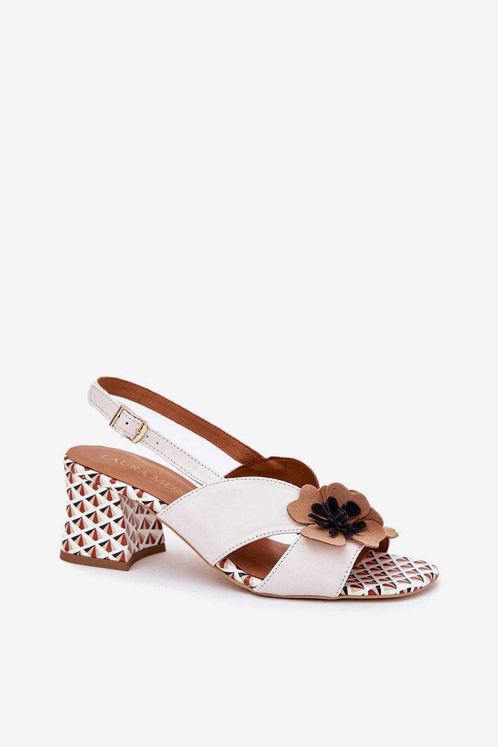  Sandale cu toc model 214983 Step in style 