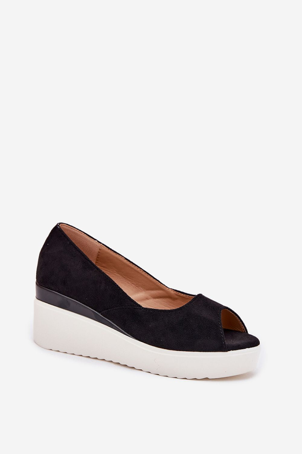  Sandale cu talpă tip pană model 214986 Step in style 