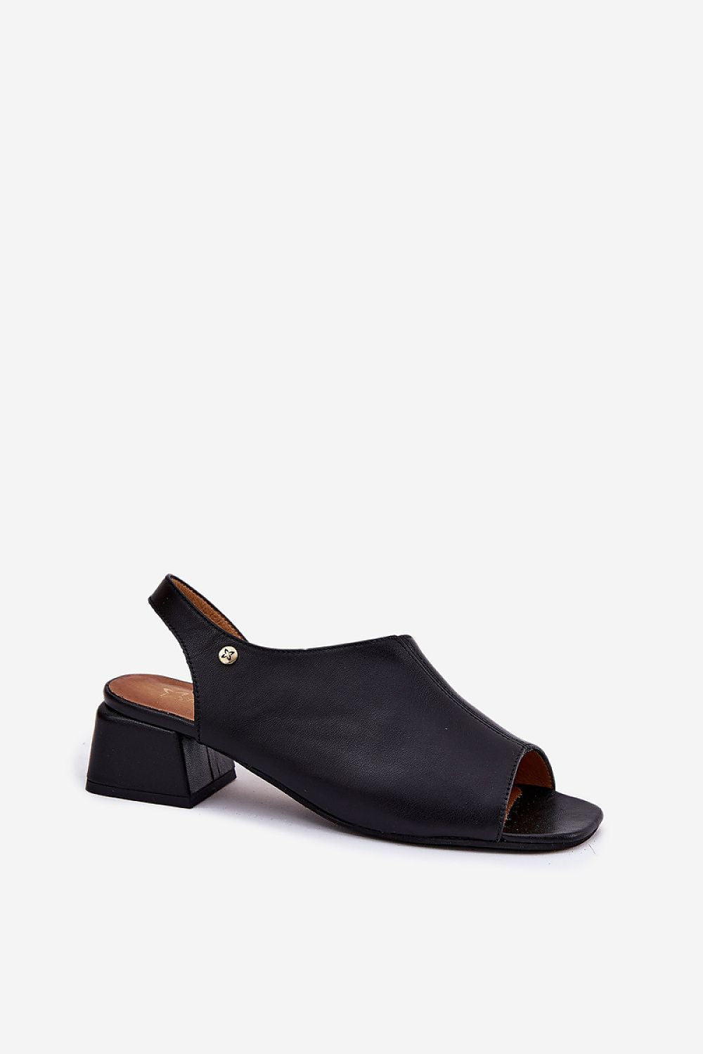  Sandale cu toc model 215343 Step in style 