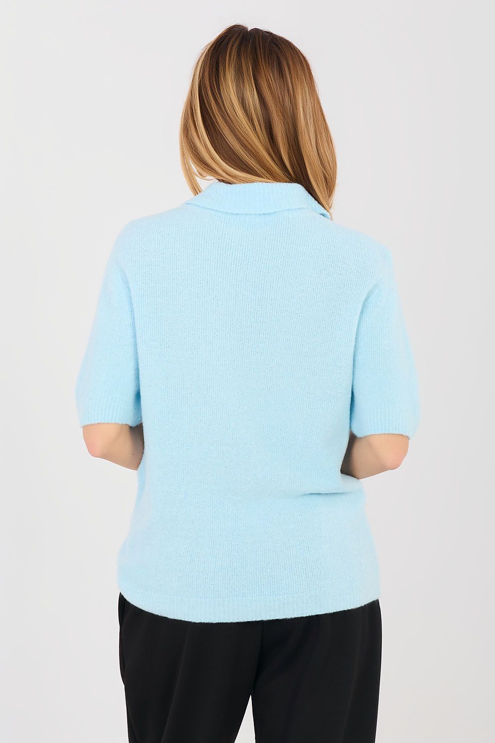  Pulover cu mânecă scurtă model 224865 Italy Moda 