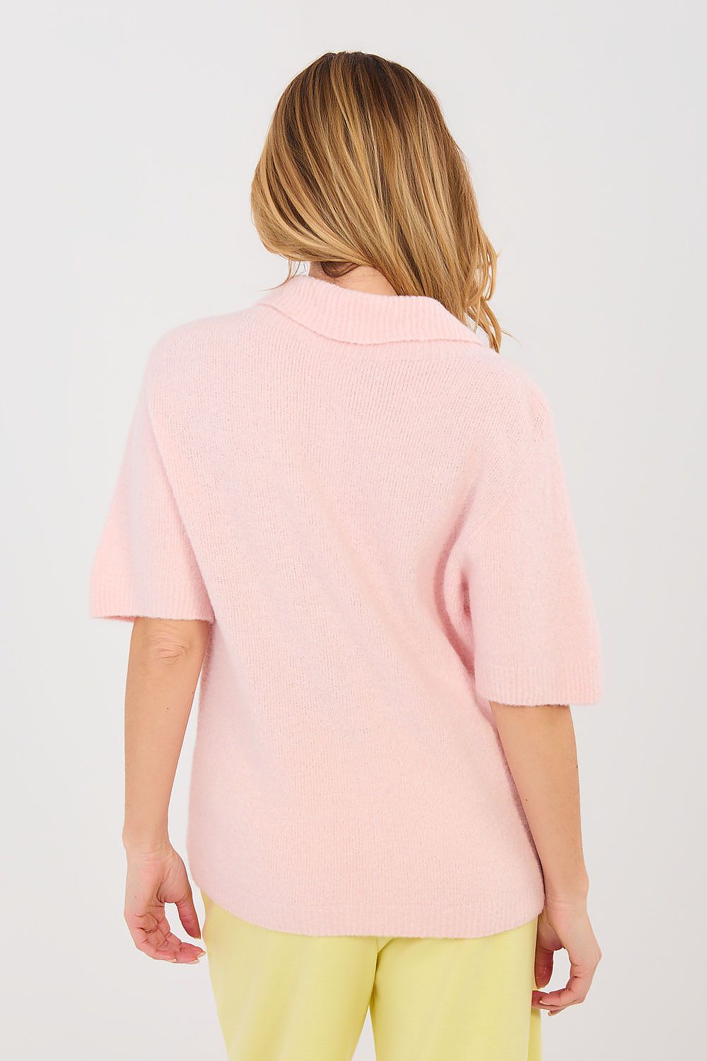  Pulover cu mânecă scurtă model 224866 Italy Moda 