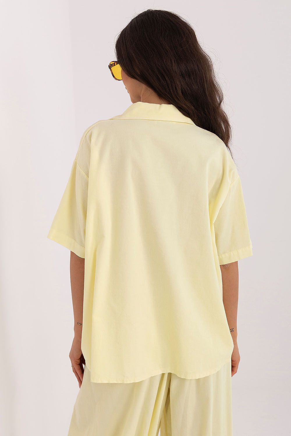  Cămaşă cu mânecă scurtă model 226015 Italy Moda 