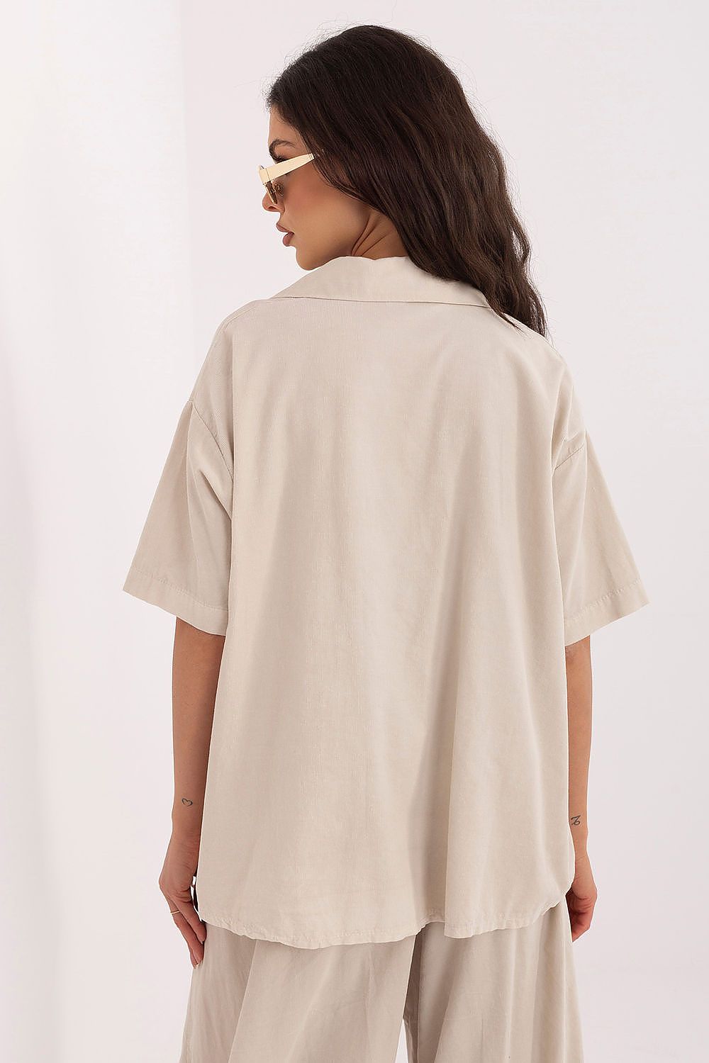  Cămaşă cu mânecă scurtă model 226019 Italy Moda 