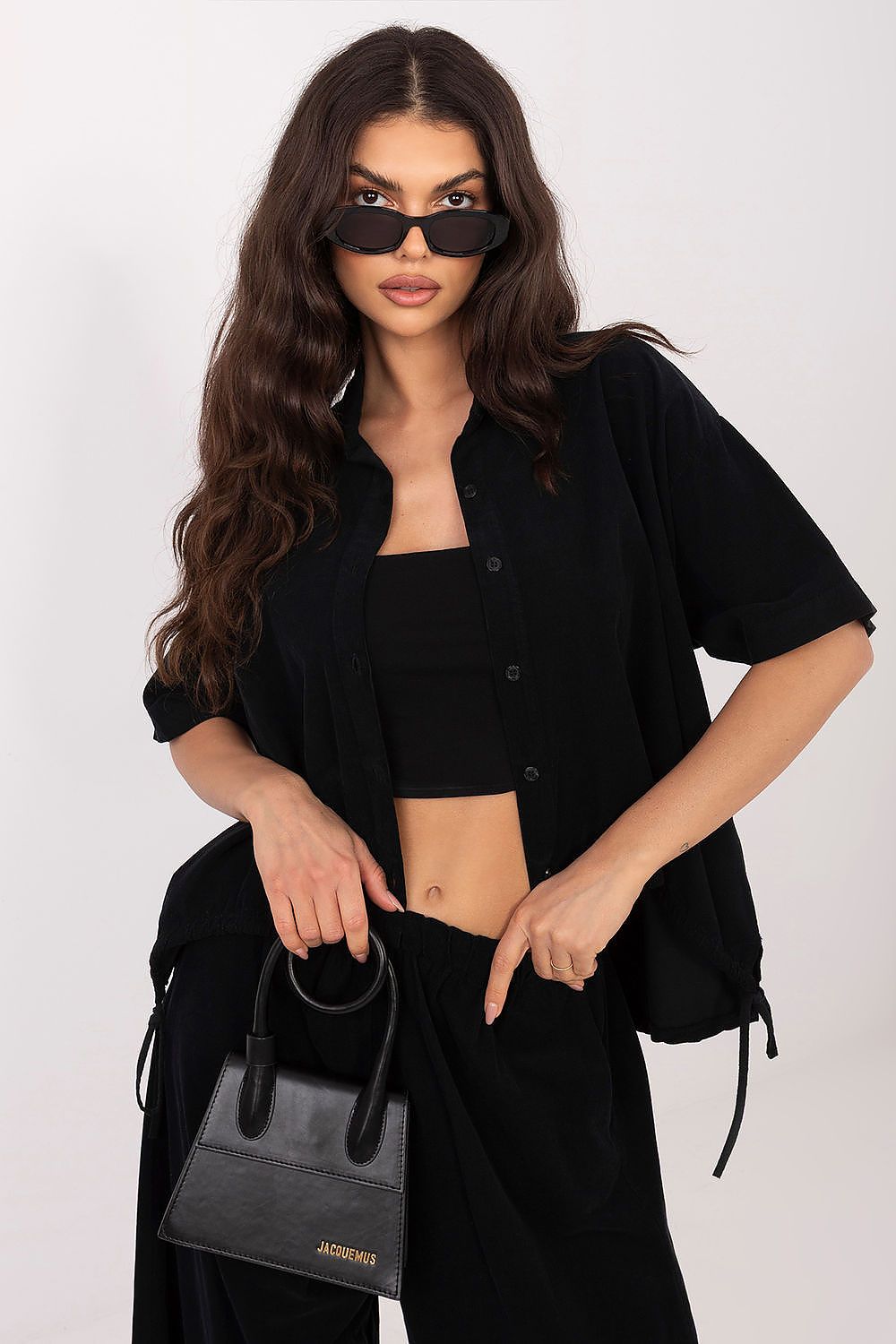  Cămaşă cu mânecă scurtă model 226020 Italy Moda 