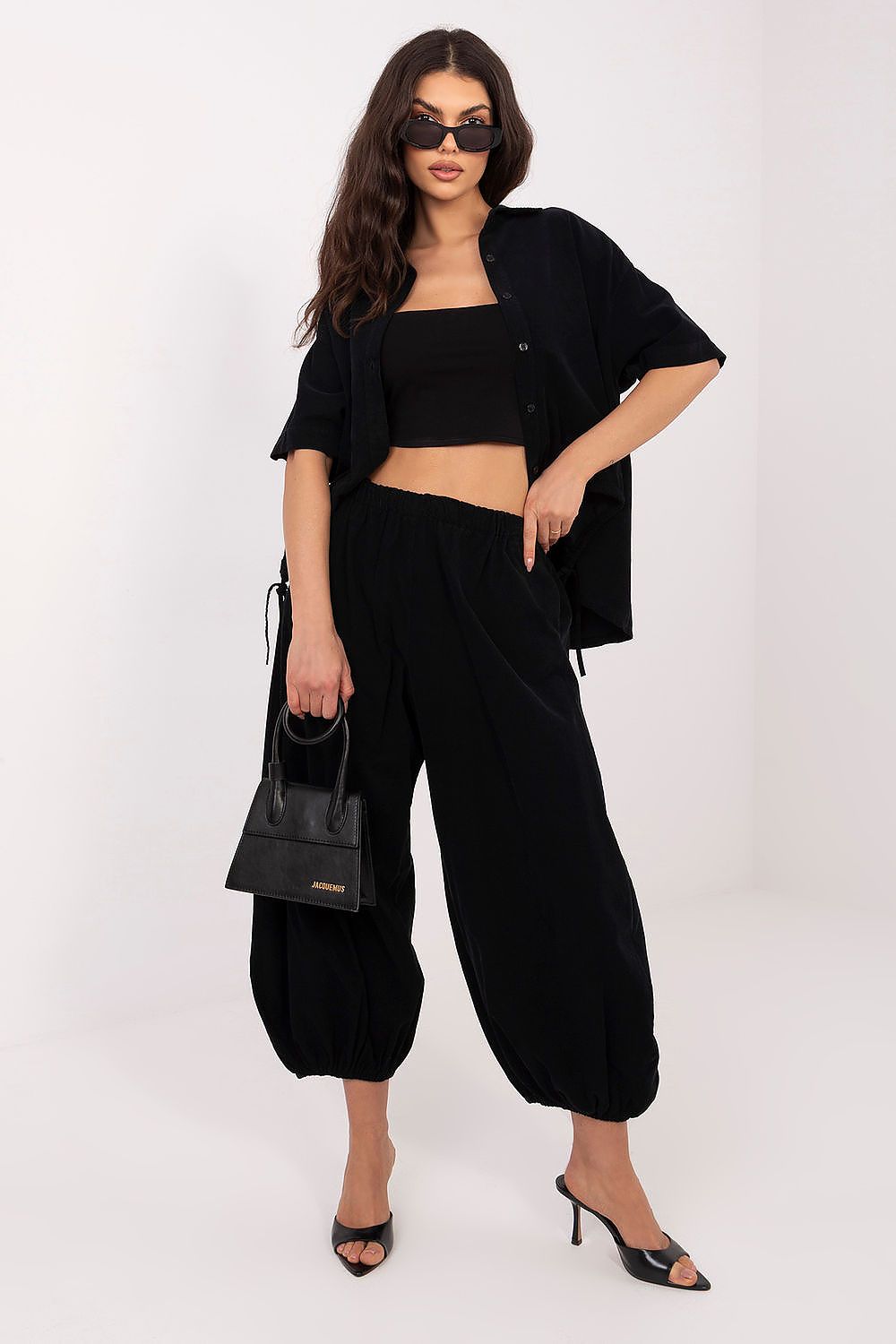  Cămaşă cu mânecă scurtă model 226020 Italy Moda 