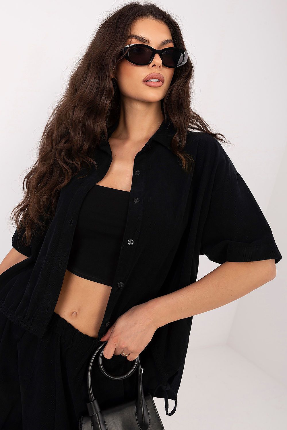  Cămaşă cu mânecă scurtă model 226020 Italy Moda 