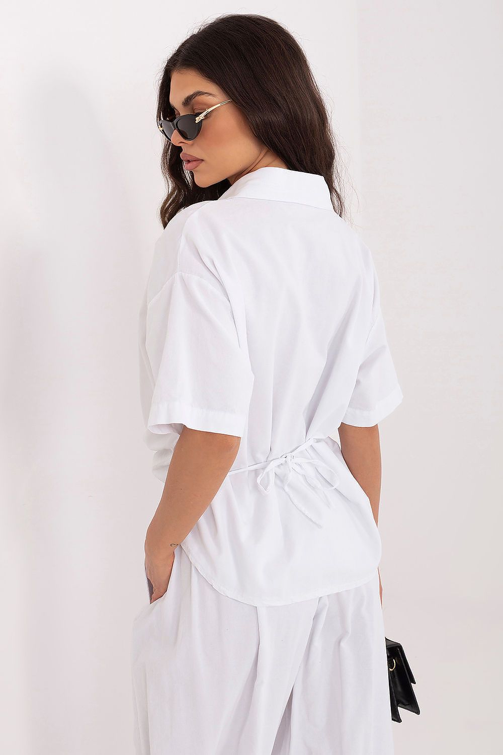  Cămaşă cu mânecă scurtă model 226021 Italy Moda 