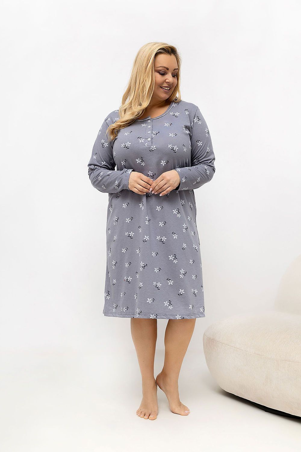  Cămașă de noapte Plus Size model 226134 Forever Pink 