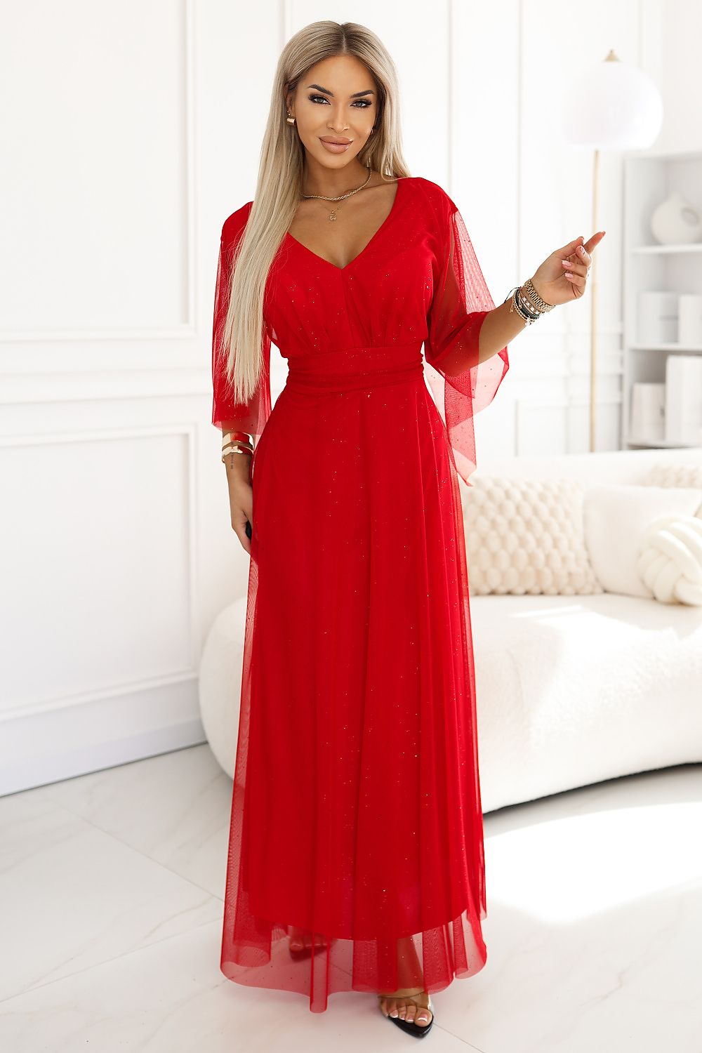  Rochie lungă model 227065 Numoco 