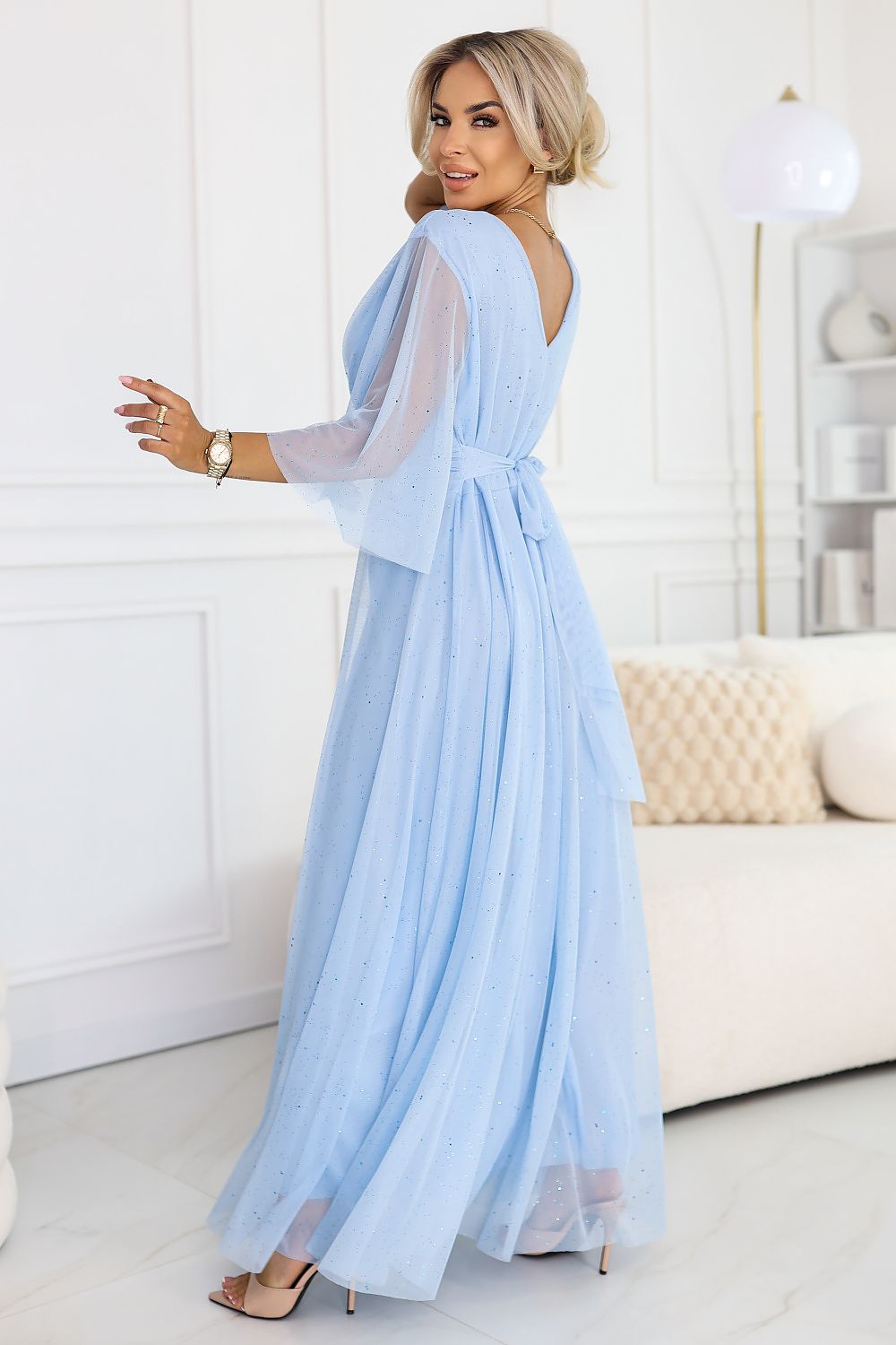  Rochie lungă model 227119 Numoco 