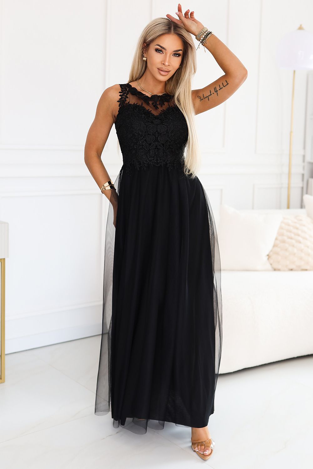  Rochie lungă model 227716 Numoco 