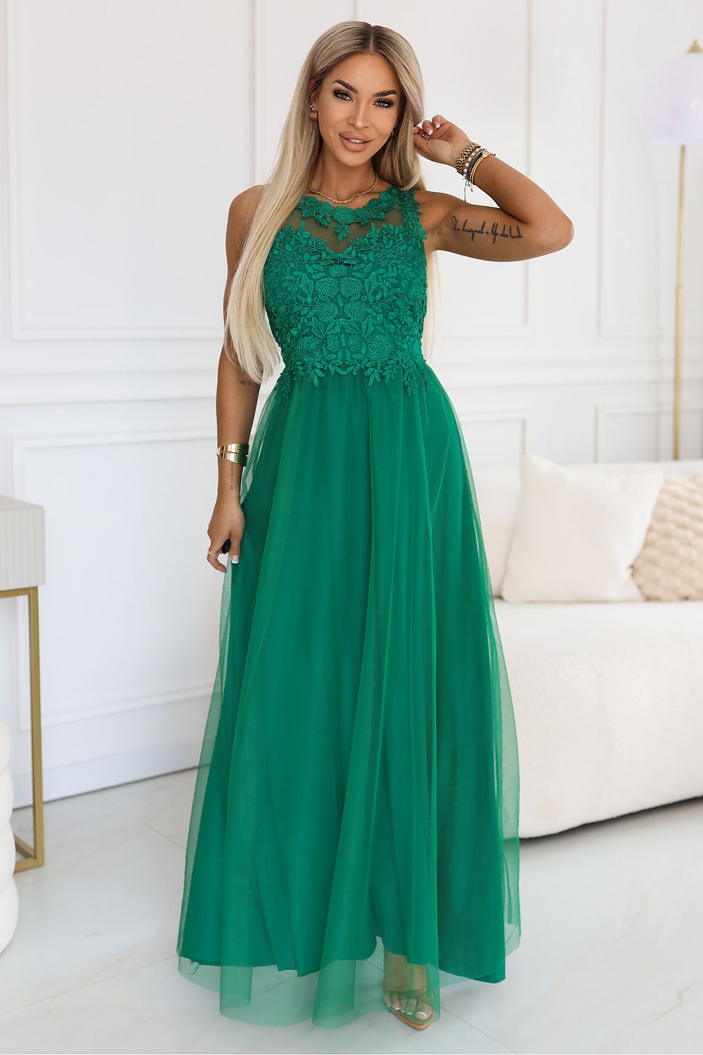  Rochie lungă model 227719 Numoco 
