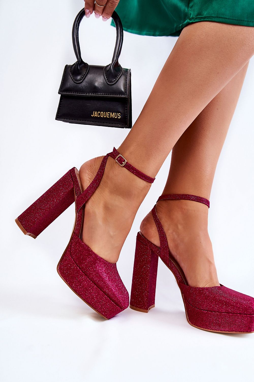  Sandale cu toc model 173742 Step in style 