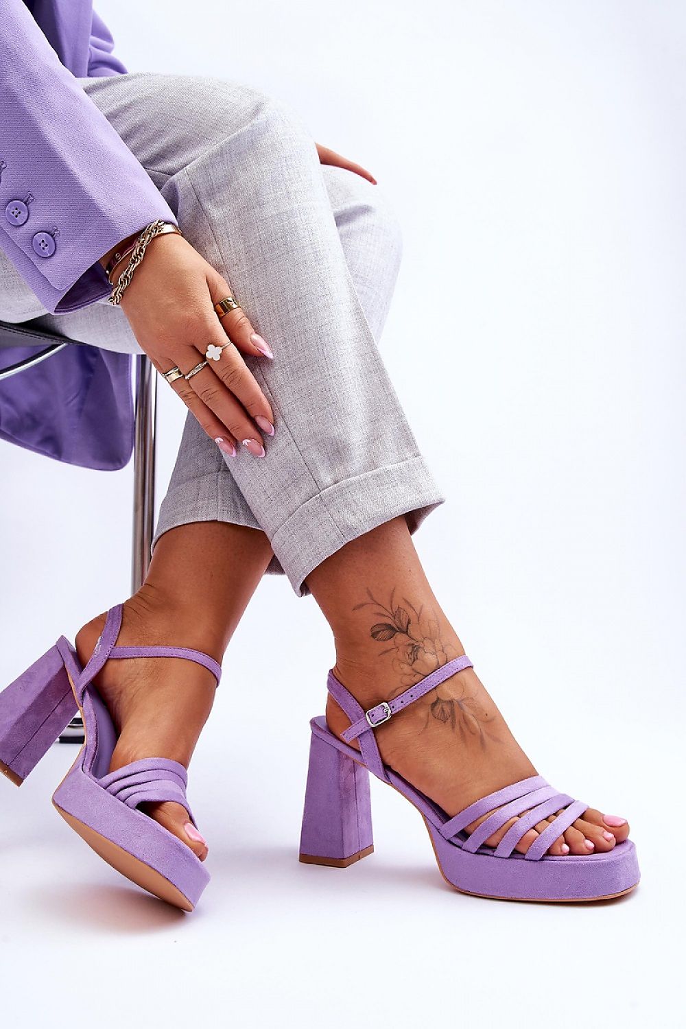  Sandale cu toc model 179119 Step in style 