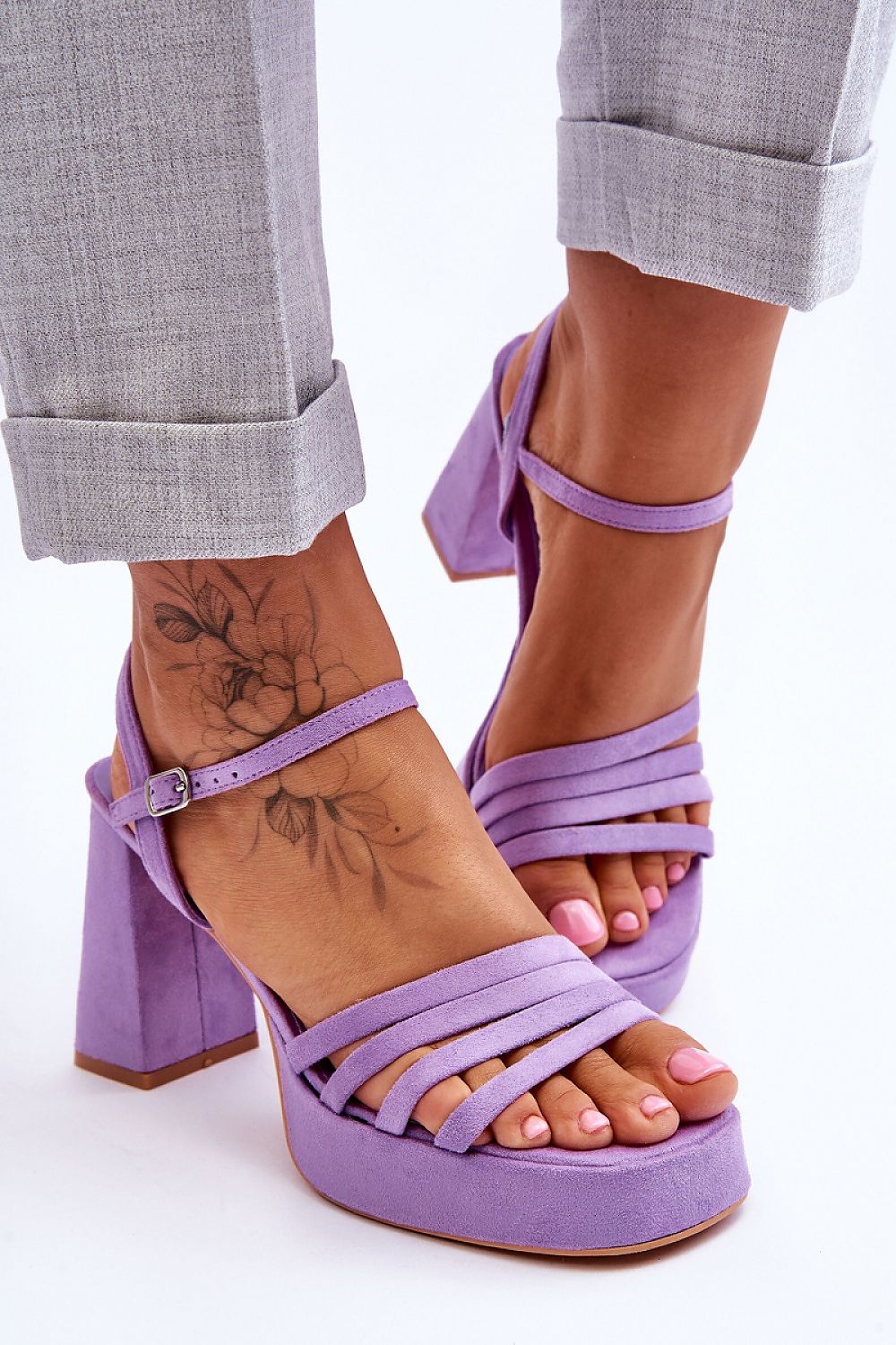  Sandale cu toc model 179119 Step in style 