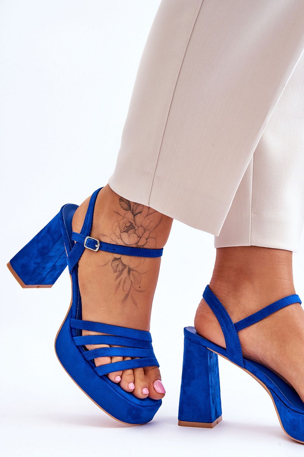  Sandale cu toc model 179123 Step in style 