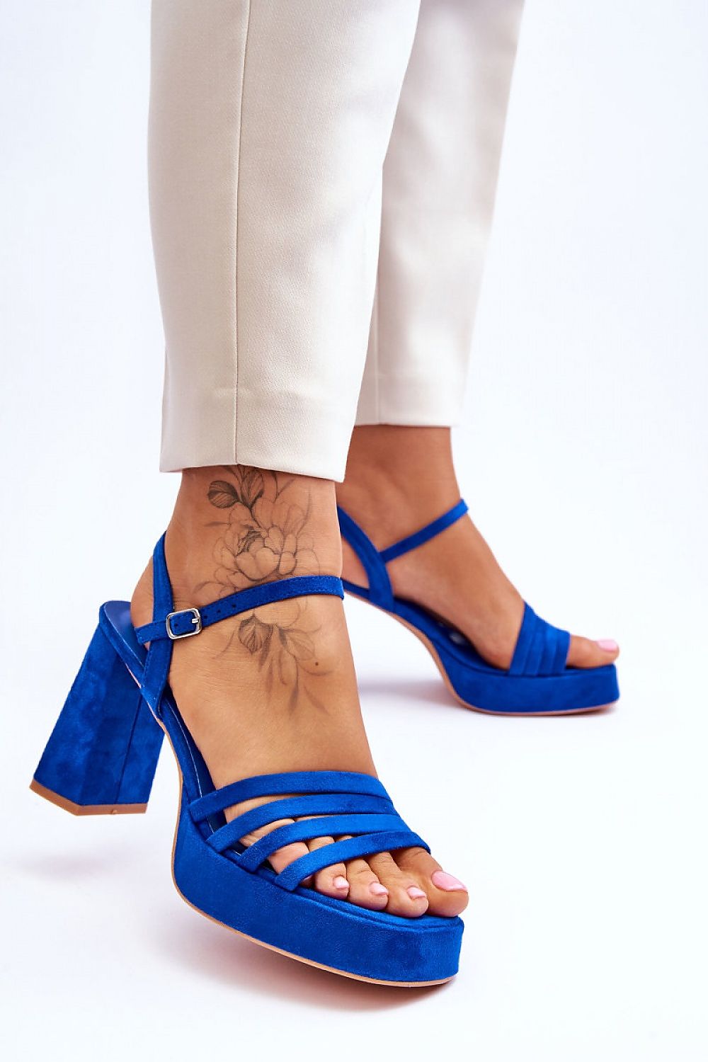  Sandale cu toc model 179123 Step in style 
