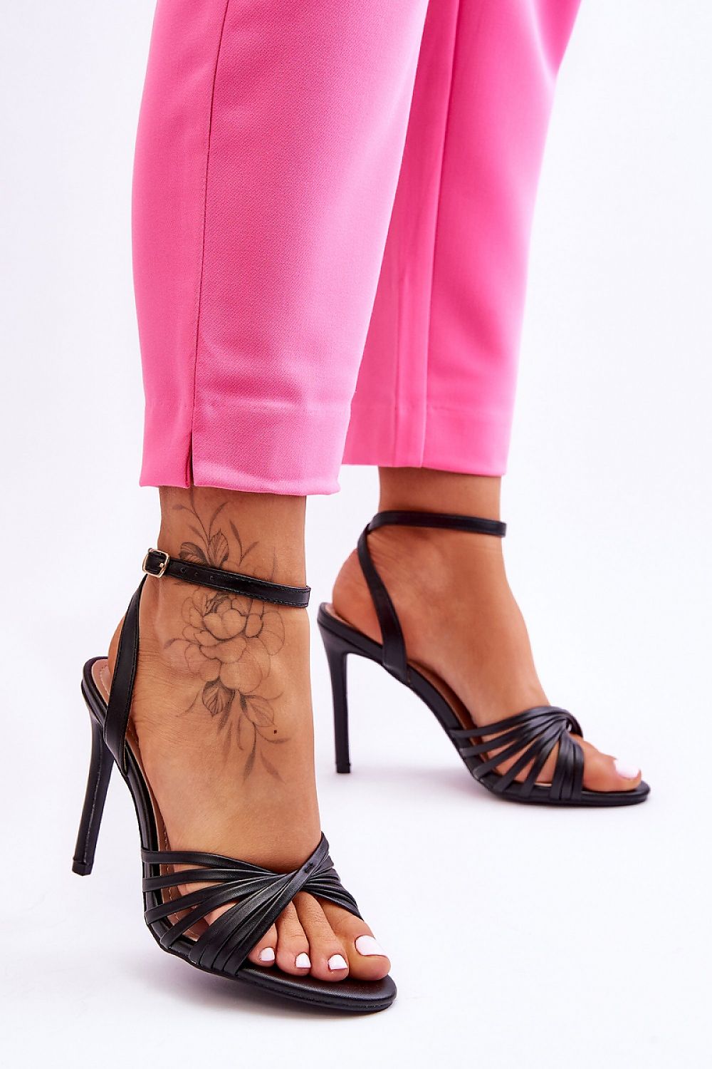  Sandale cu toc model 181072 Step in style 