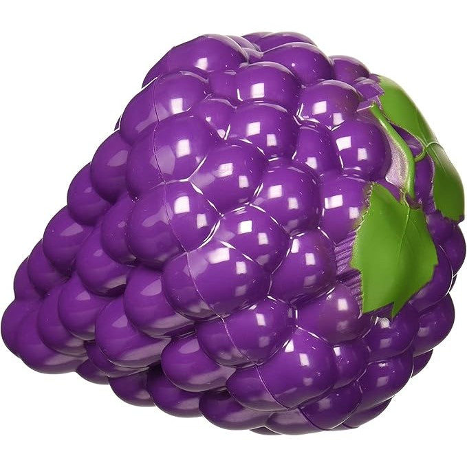 Cutie de depozitare si pastrare a alimentelor, Plastic, Model Strugure, 10x10x13.5 cm, Mov