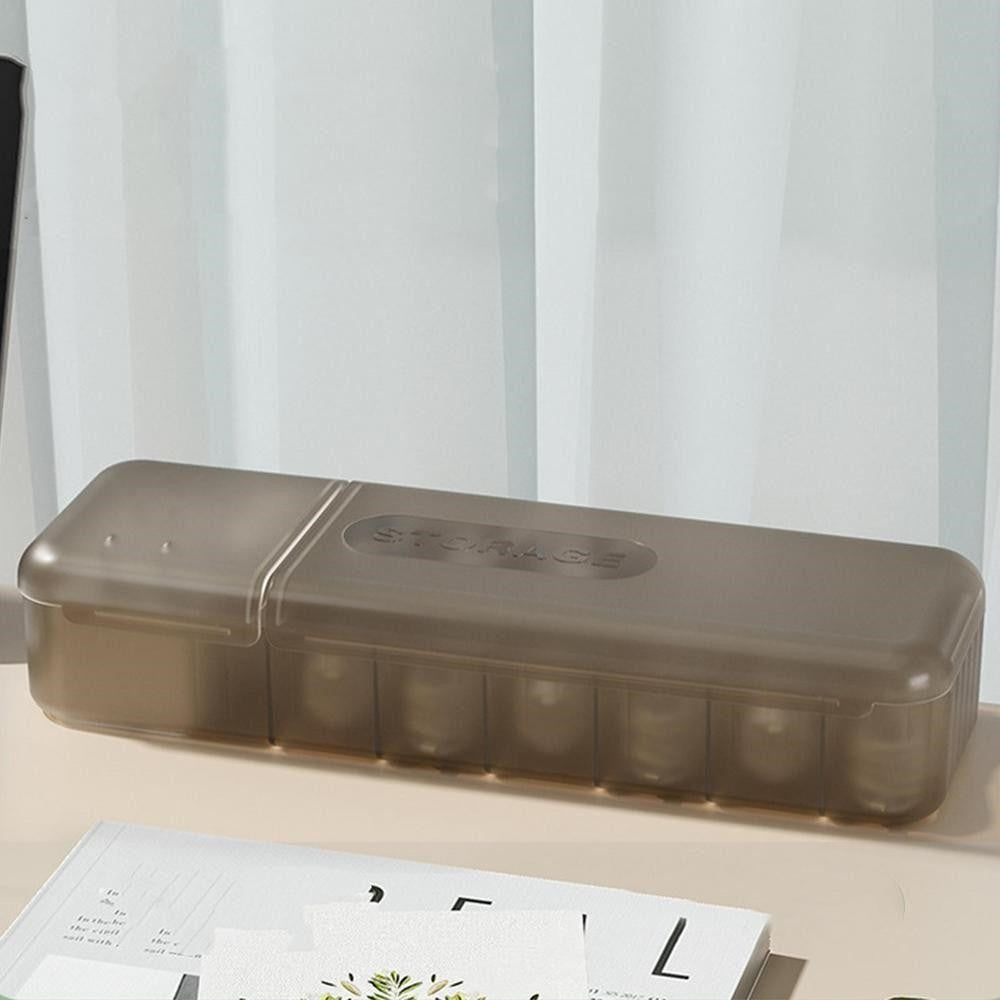 Cutie Organizatoare pentru Cabluri, din Plastic, 28 x 9 x 6 cm, Gri
