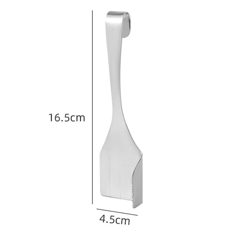 Cutit Dozator pentru Unt, din Otel Inoxidabil, Taietor pentru Unt, 16.5 x 4.5 cm, Argintiu