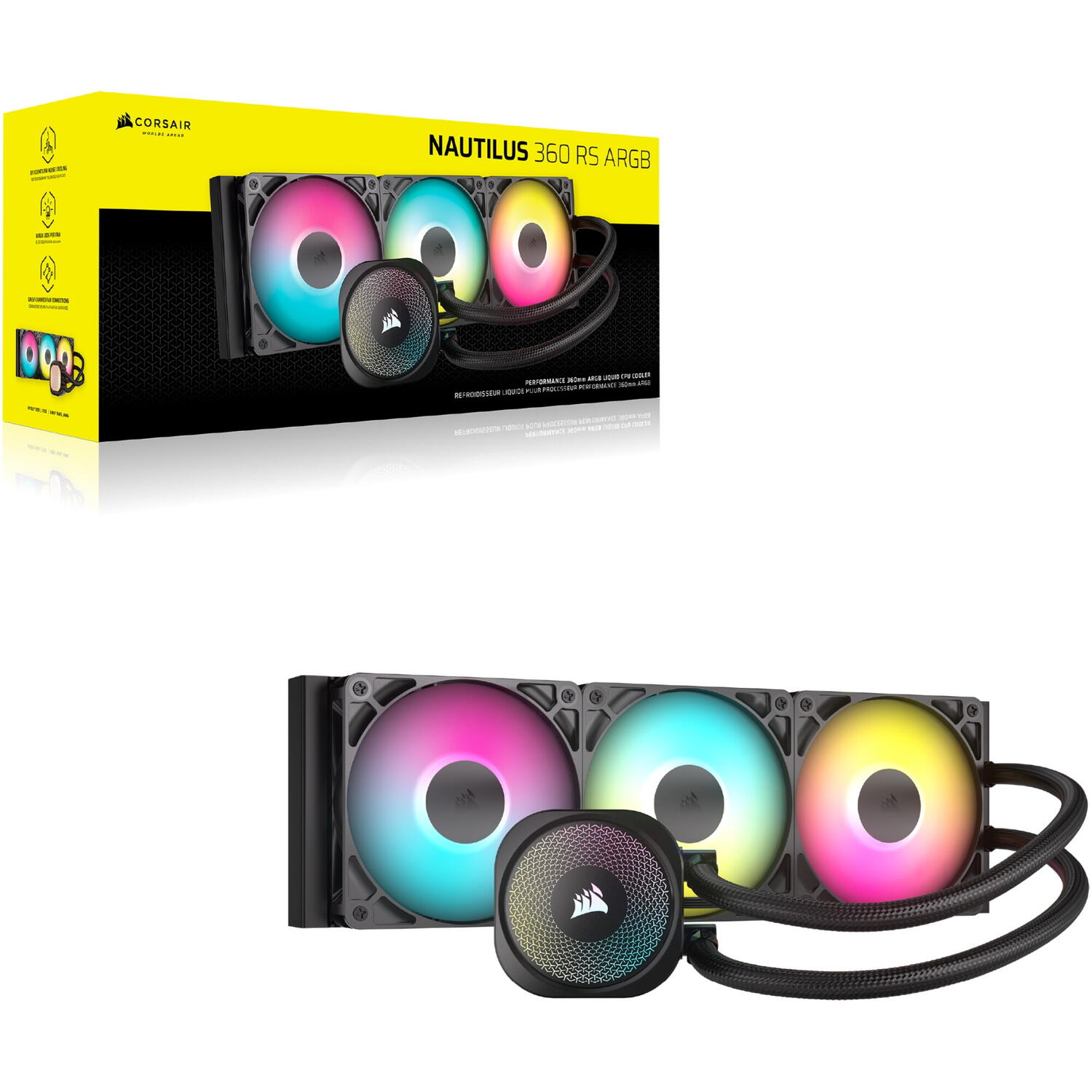 CR LIQUID COOLER NAUTILUS 360 RS ARGB "CW-9060093-WW"
