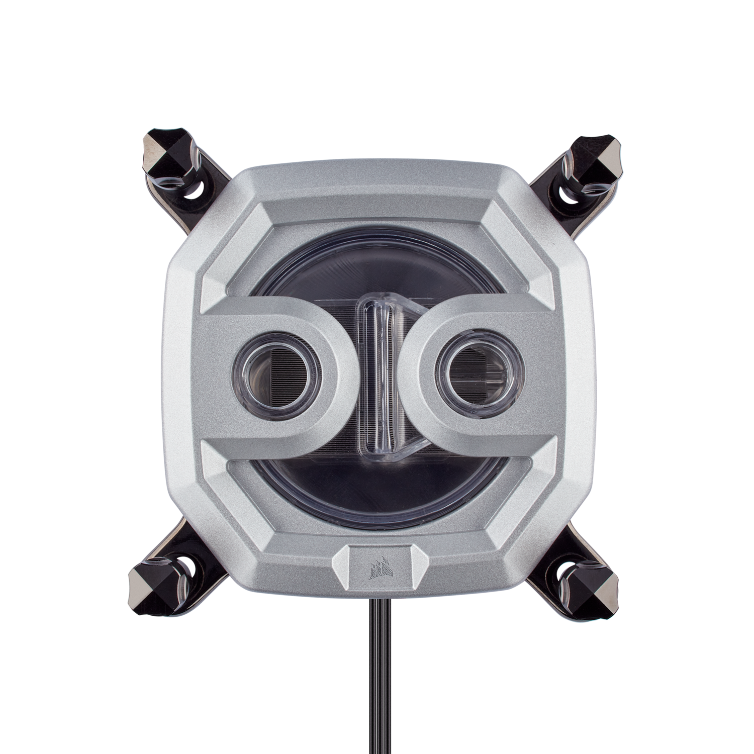 WATER block CORSAIR, filet pt. CPU, skt Intel LGA 2011/2066 AMD sTR4/sTRX4, pt filet G 1/4", luminat RGB, silver, "CX-9010001-WW"