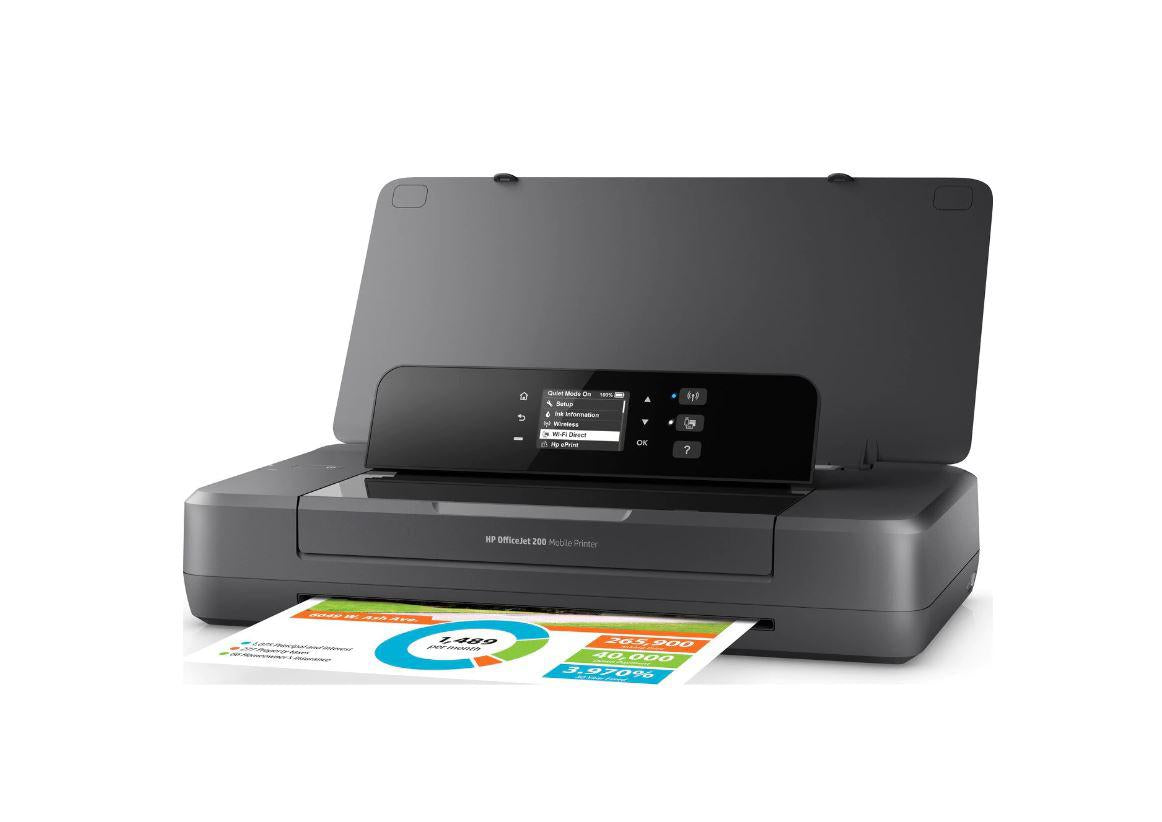 Imprimanta inkjet Color HP OfficeJet 200, A4, Functii: Impr., Viteza de Printare Monocrom: 10ppm, Viteza de printare color: 7ppm, Conectivitate:USB|WiFi, Duplex:Da, ADF:Nu "CZ993A"