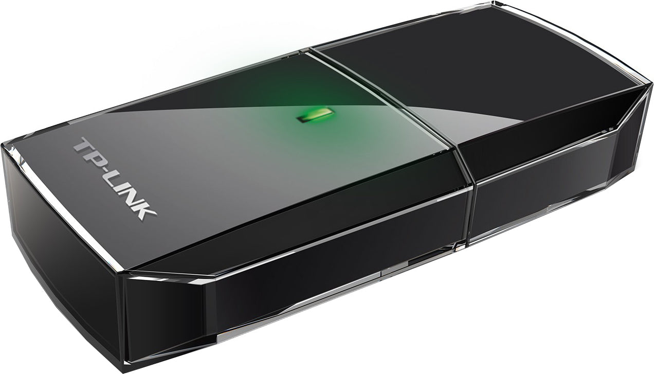 ADAPTOR RETEA TP-LINK AC600, extern wireless 2.4 GHz | 5 GHz, USB 2.0, port, 433 Mbps, antena interna x 1, "Archer T2U"