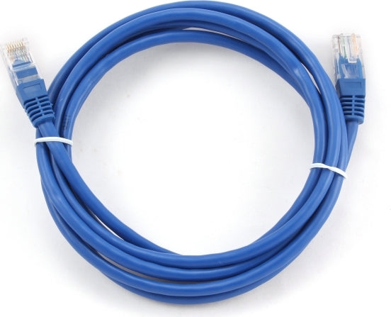 PATCH CORD UTP GEMBIRD Cat5e, cupru-aluminiu, 2 m, albastru, AWG26, "PP12-2M/B"