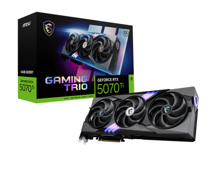 Placa video MSI GeForce RTX 5070 TI, 16GB GDDR7, PCI Express 5.0, 256-bit