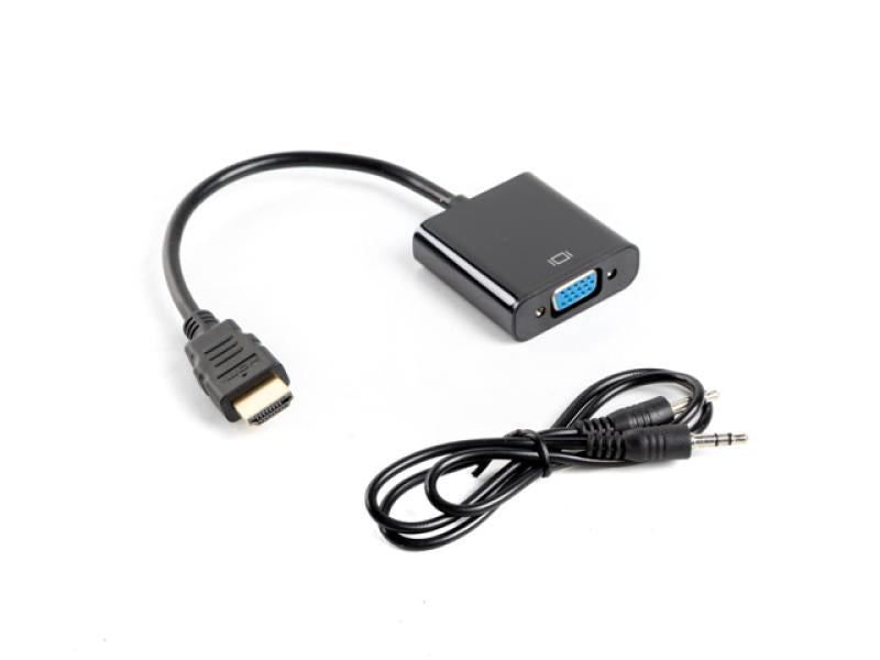 Lanberg Cablu adaptor HDMI(M)  VGA(F)