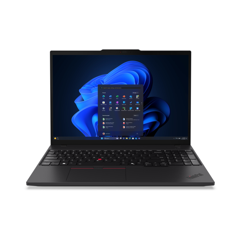 Laptop Business Lenovo ThinkPad T16 Gen 4, cu procesor Intel Core Ultra 7 255U, 16'' IPS, 32 GB DDR5, 512 GB SSD, Intel Graphics, Windows 11 Pro, 3 ani Garantie