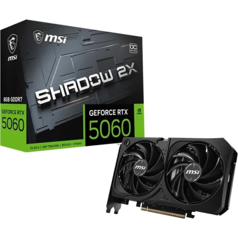 MSI GEFORCE RTX 5060 8G SHADOW 2X OC MAX