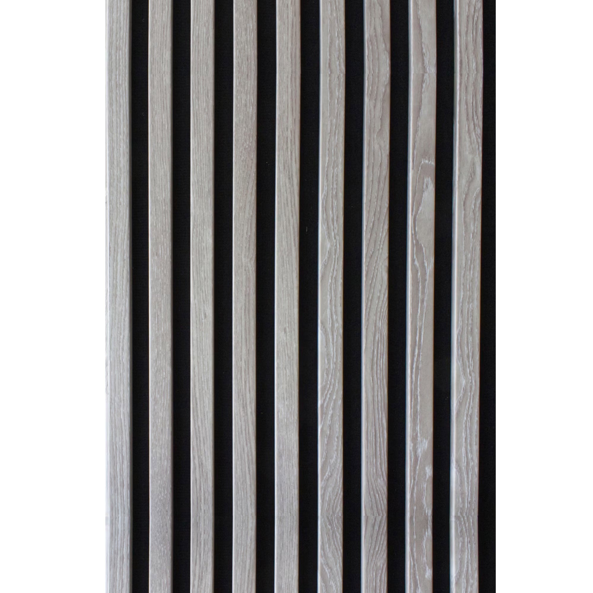 Riflaj MDF decorativ LDA PREMIUM de tip Panou Acustic, Stejar Grafit, 260x40 cm