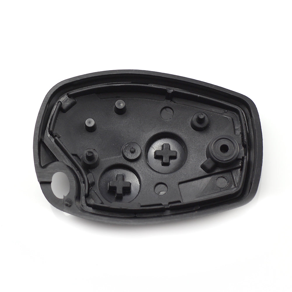 Dacia / Renault - Carcasa cheie cu 2 butoane si suport baterie din inox