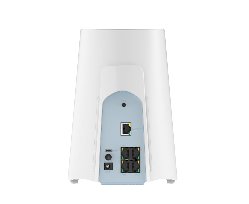 ROUTER D-Link AX6000 Wi-Fi 6 SOHO dual band, 1 x 2.5G WAN, 4 x Gigabit LAN, 1x USB Type-C, 8 x antene interne, alb "DBR-560"