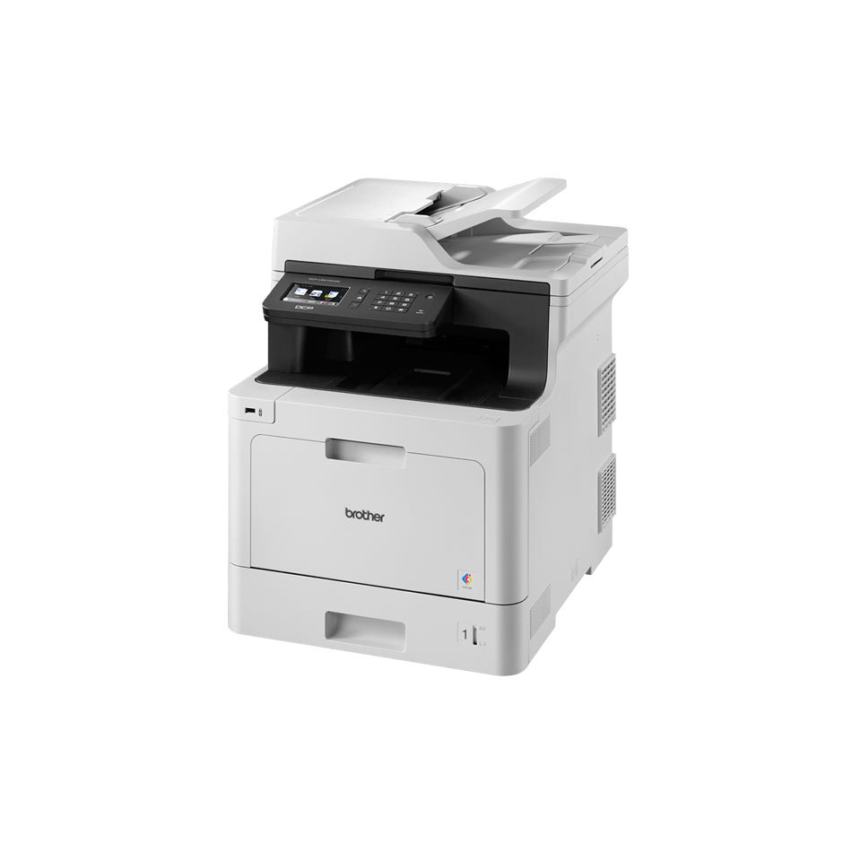 Multifunctional Laser Color Brother DCP-L8410CDW, A4,Functii: Impr.|Scan.|Cop., Viteza de Printare Monocrom: 31ppm, Viteza de printare color: 31ppm, Conectivitate:USB|Ret|WiFi, Duplex:Da, ADF:ADF, "DCPL8410CDWRE1"